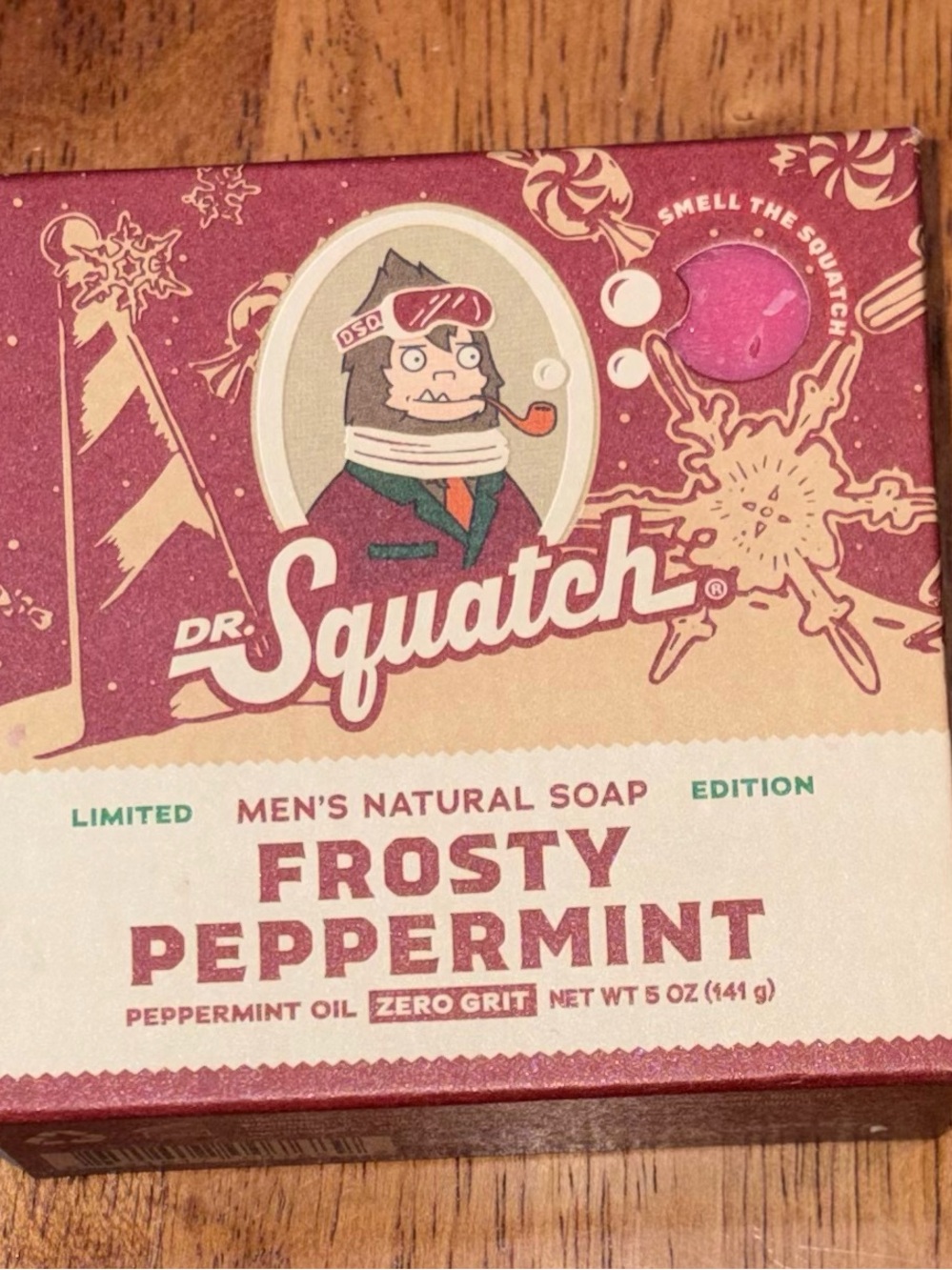 Dr. Squatch Frosty Peppermint Soap - NEW